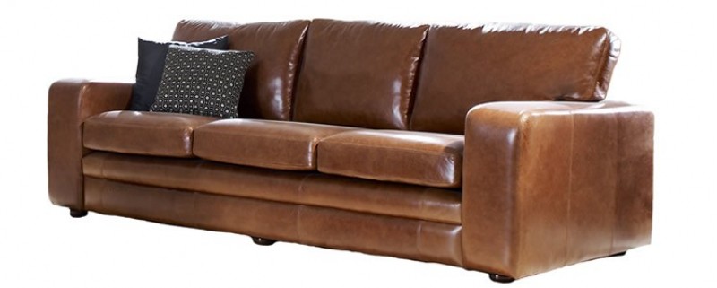 leather sofa bed