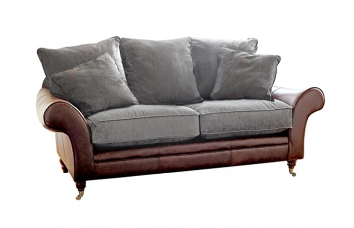 Atlanta Leather Fabric Sofa The English Sofa Company
