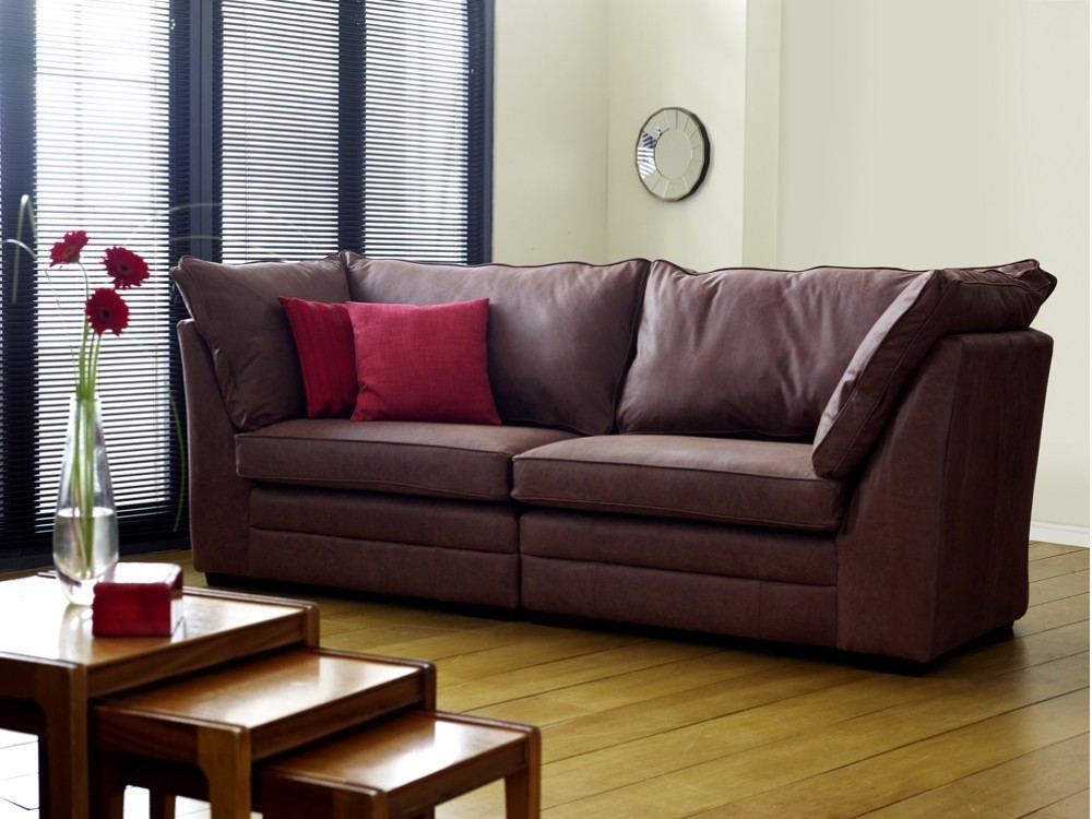 Montana Large Leather Sofa The English Sofa Company