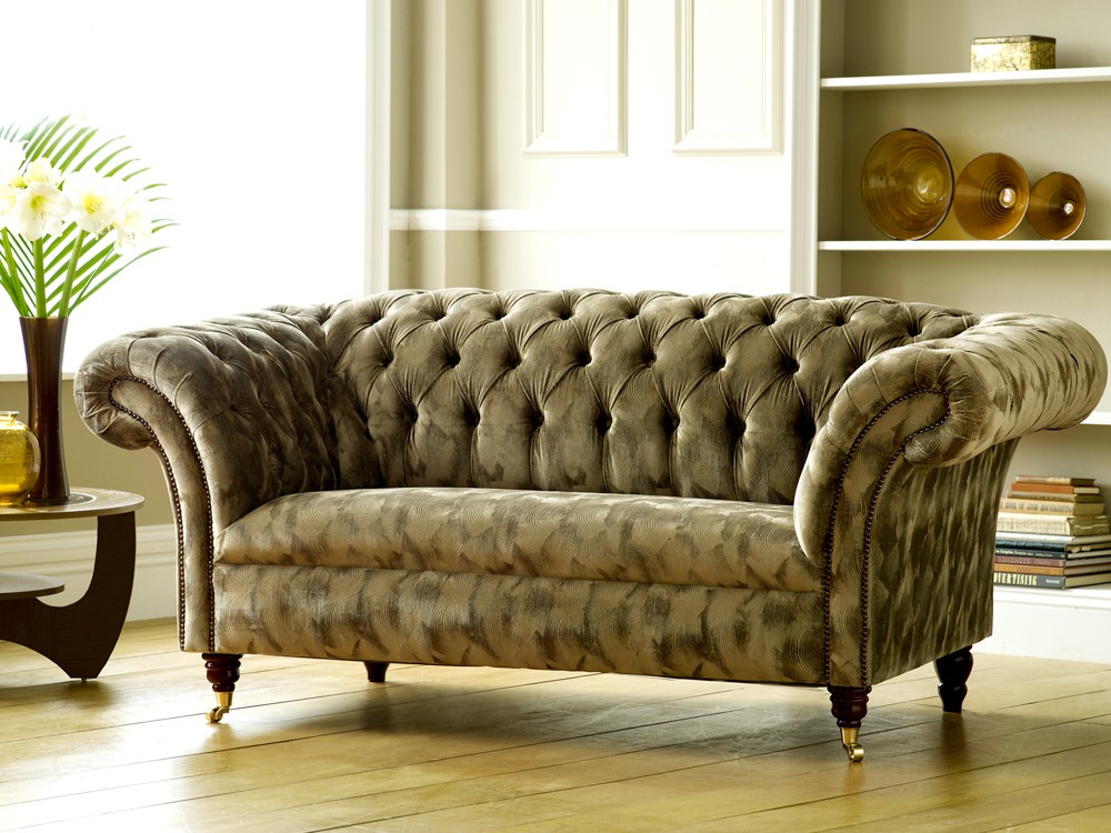 Penhurst Fabric Chesterfield Sofa Living Room Sofas