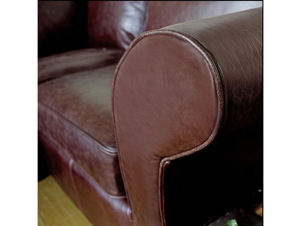 Vintage Leather Corner Sofa Chatsworth English Sofa Company