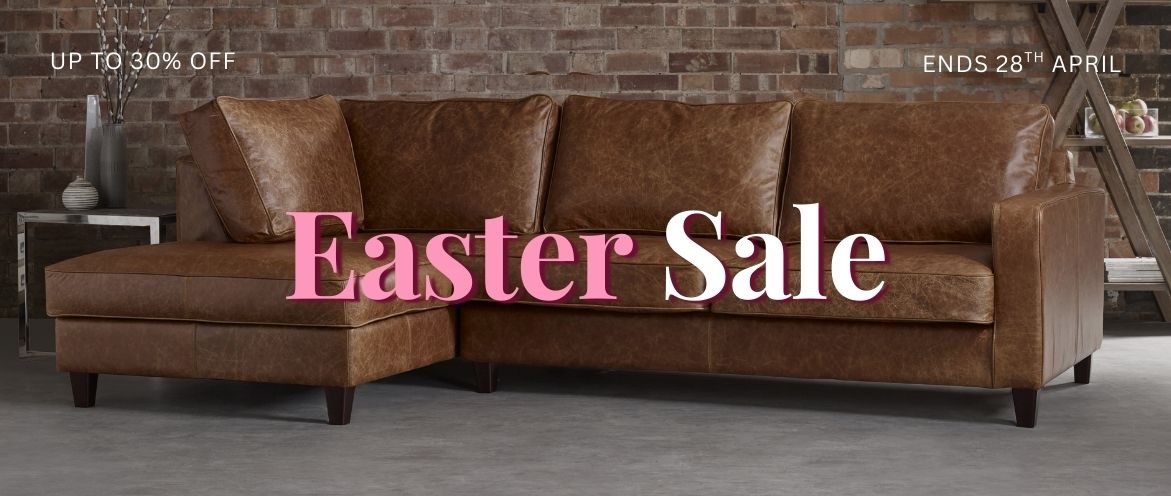 Easter Sale - Leather Sofas