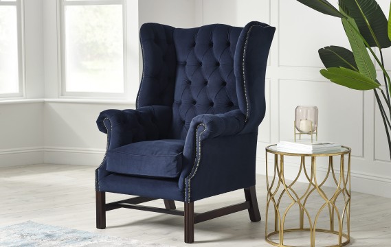 Manchester Fabric Wing Chair