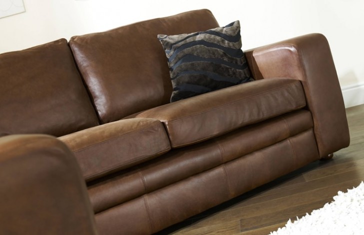 Abbey Leather Corner Settee