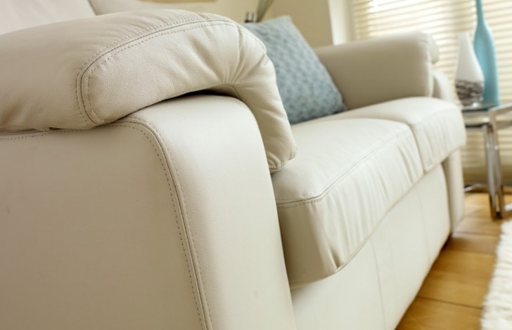 Sirocco White Leather Sofa Leather Sofa Bed