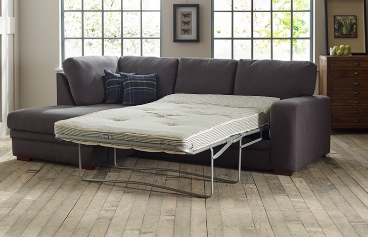 Abbey Fabric Chaise Sofa Bed