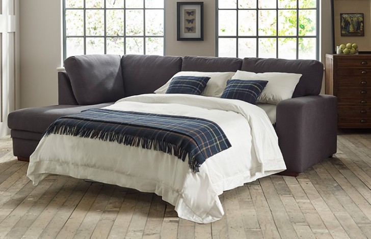 Abbey Fabric Chaise Sofa Bed