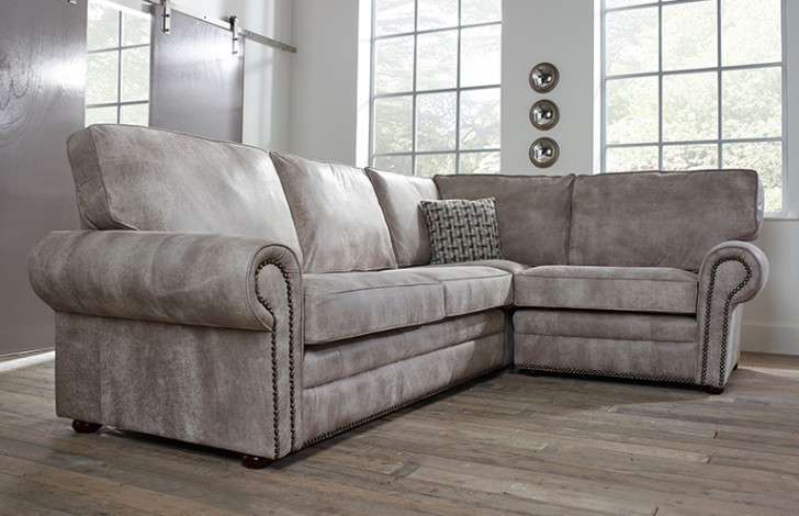 Portland Contemporary Corner Sofa Right Hand Facing