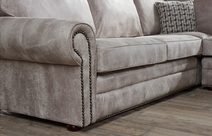 Portland Contemporary Corner Sofa Right Hand Facing