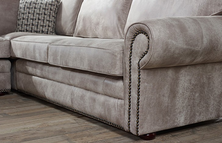 Portland Contemporary Corner Sofa Left Hand Facing