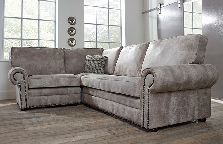 Portland Contemporary Corner Sofa Left Hand Facing