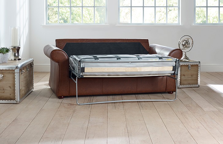 Chatsworth Leather Sofa Bed