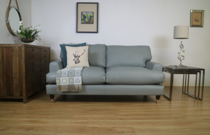 Wilmslow Contemporary Leather Sofa