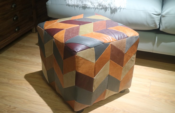 Patchwork stool outlet