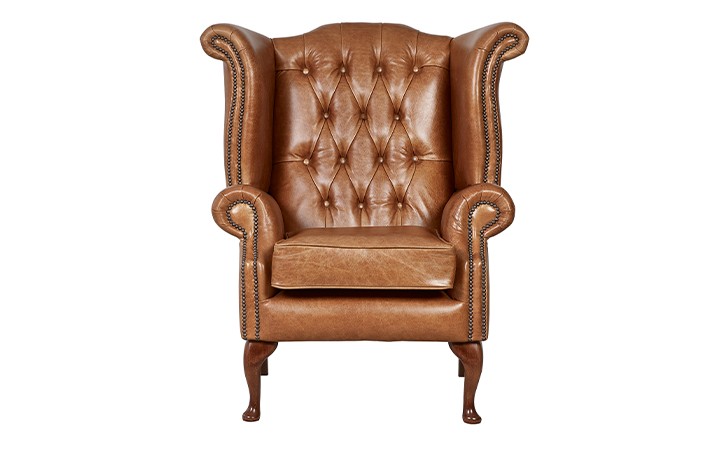 Scroll Wing Chair