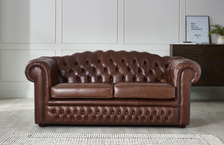 Ashford Vintage Leather Sofa bed
