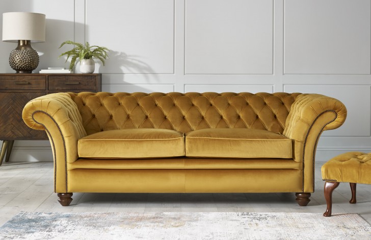 Calvert Luxury Fabric Sofa