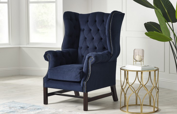 Manchester Fabric Wing Chair