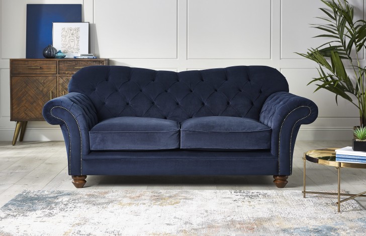 Crompton Vintage Fabric Sofa