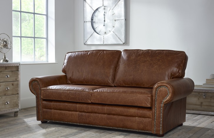 Portland Leather Sofa