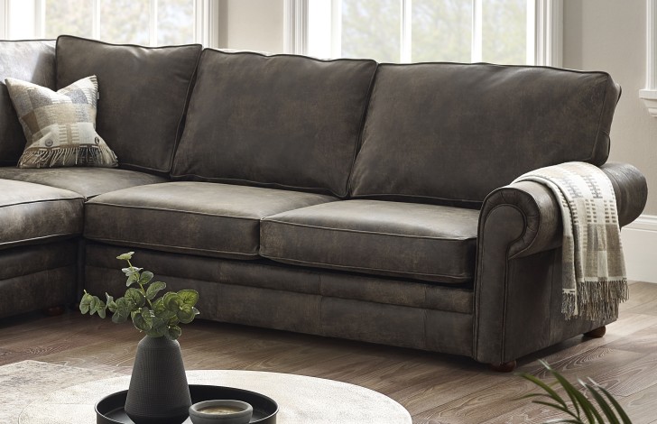 Portland Contemporary Corner Sofa Left Hand Facing