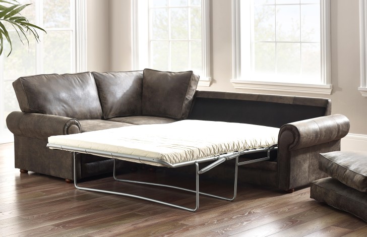 Portland Contemporary Corner Sofa Bed Left Hand Facing