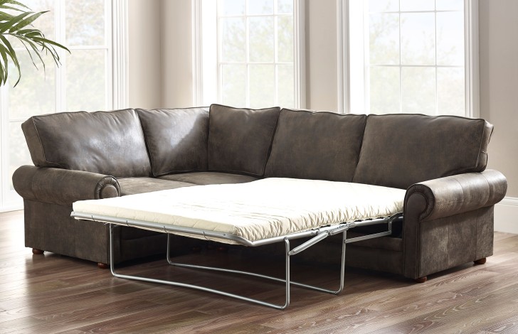 Portland Contemporary Corner Sofa Bed Left Hand Facing