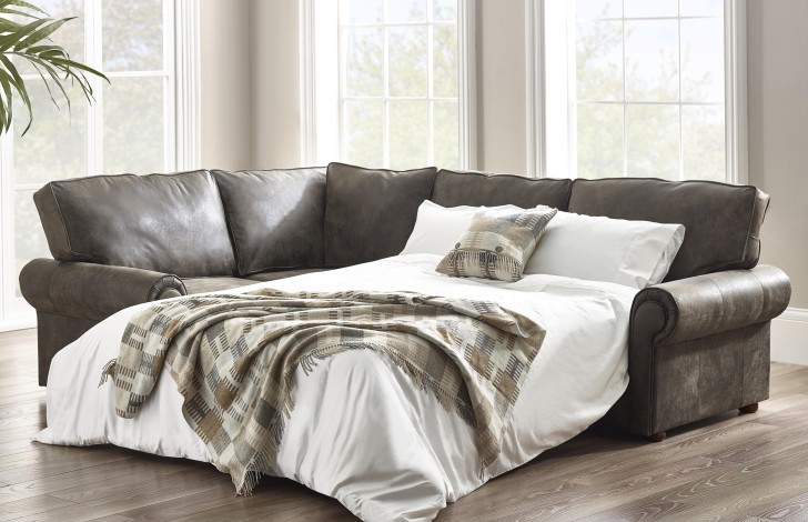 Portland Contemporary Corner Sofa Bed