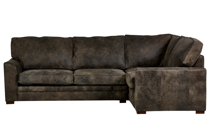 Liberty Leather Corner Sofa Bed Left Hand Facing