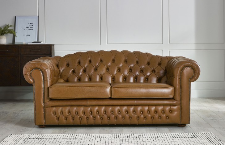 Ashford Vintage Leather Sofa bed