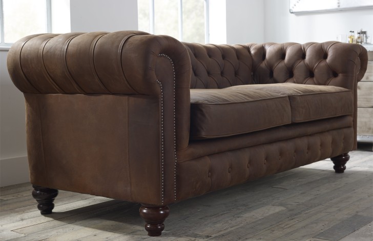 Burwood Leather Sofa