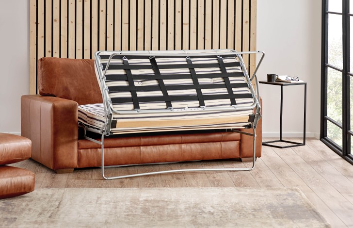 Abbey Leather Sofa Bed