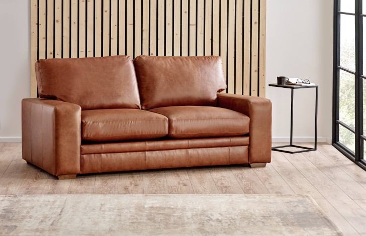 Abbey Leather Sofa Bed