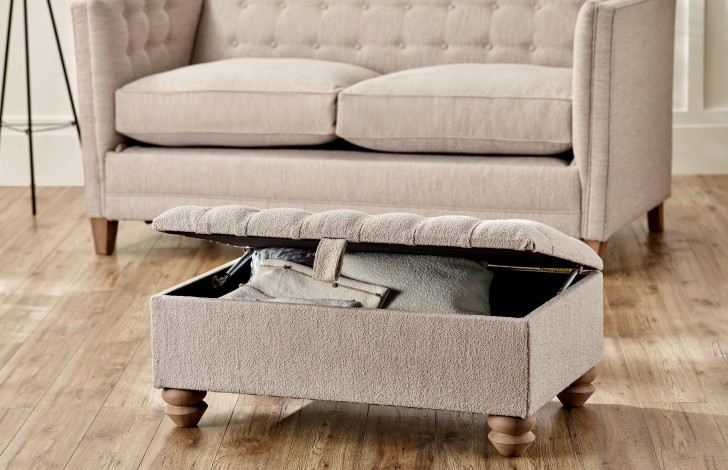 St Edmund Fabric Footstool