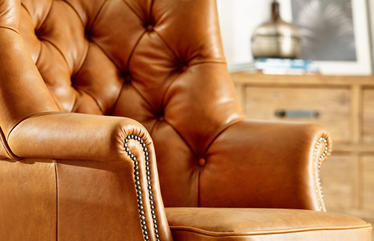 Dunham Spoon Back Wing Chair