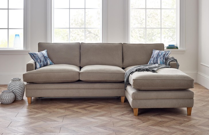 Right hand chaise sofa sale