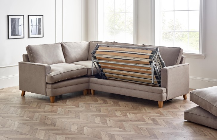 Everest Fabric Corner Sofabed Fabric Corner Sofas