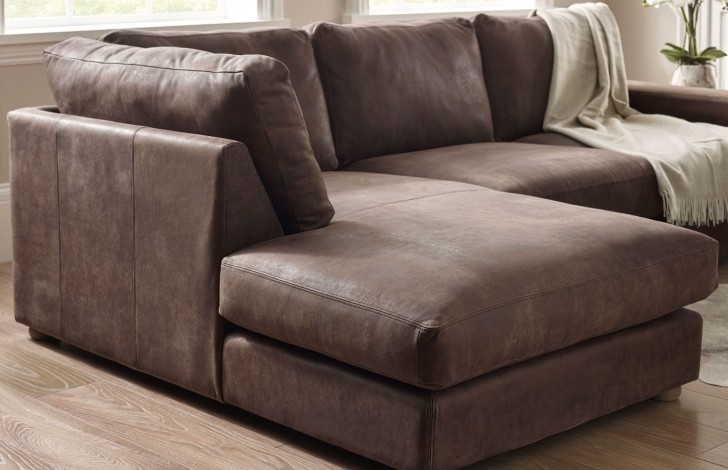 Sofa with clearance chaise left facing