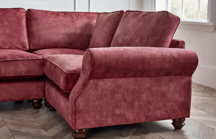 Churchill Fabric Corner Sofa