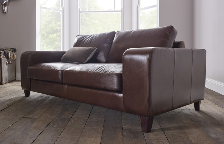 Wellington Contemporary Leather Sofa Leather Sofas
