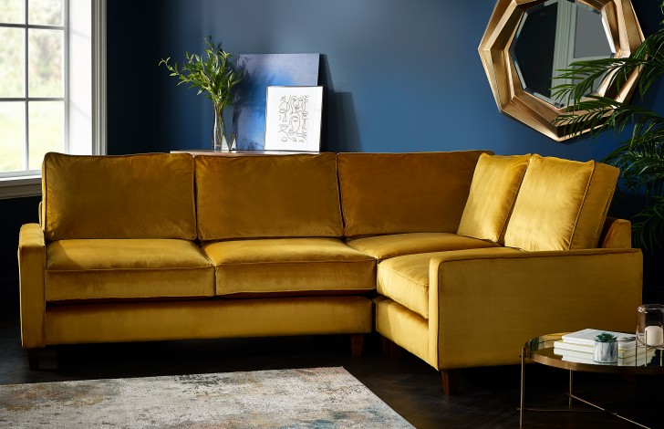 Drake Fabric Corner Sofa