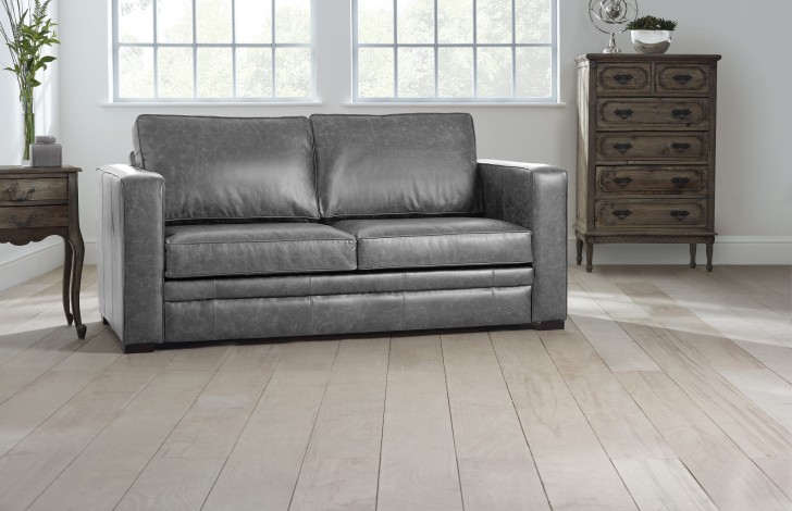 Trafalgar Compact Leather Sofa