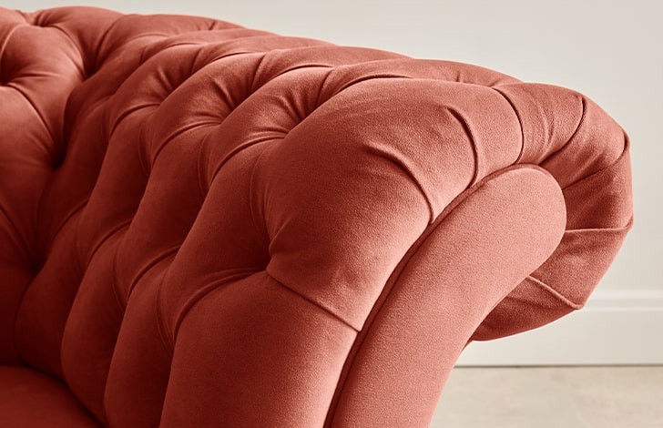 Penhurst Upholstered Chesterfield Sofa