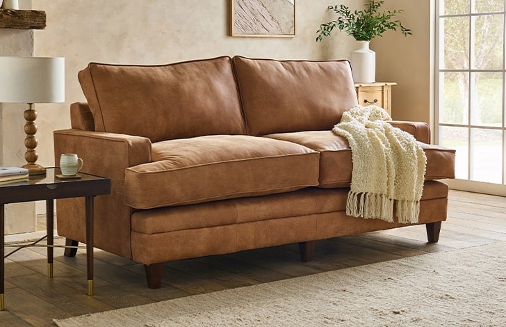 Everest Leather Sofa
