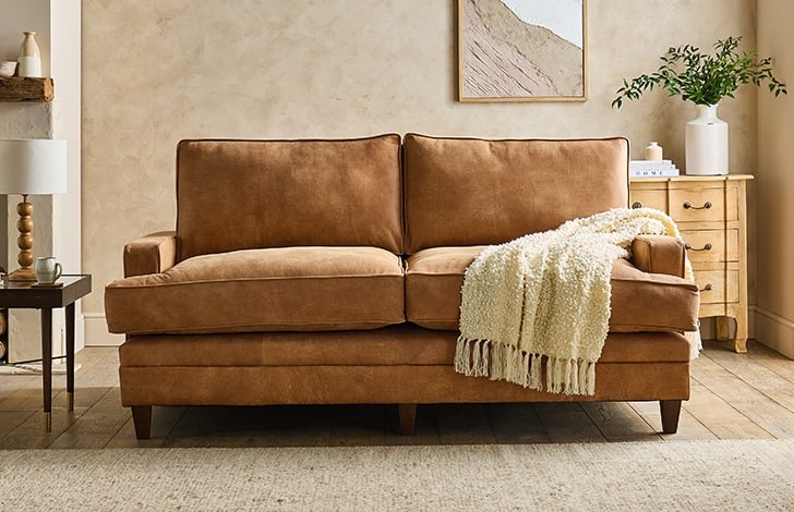 Everest Leather Sofa