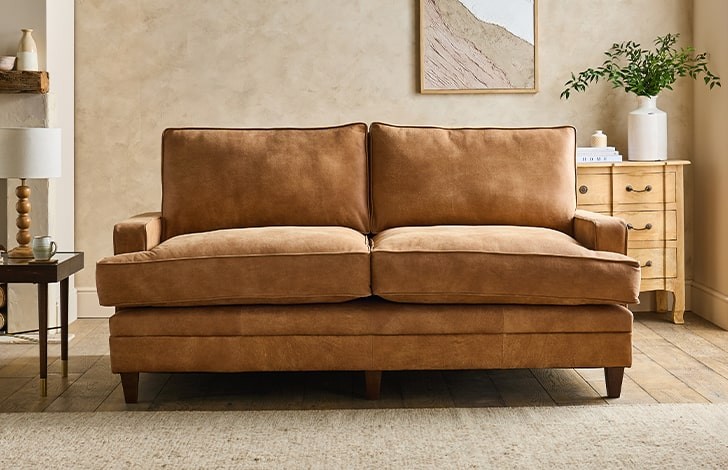 Everest Leather Sofa