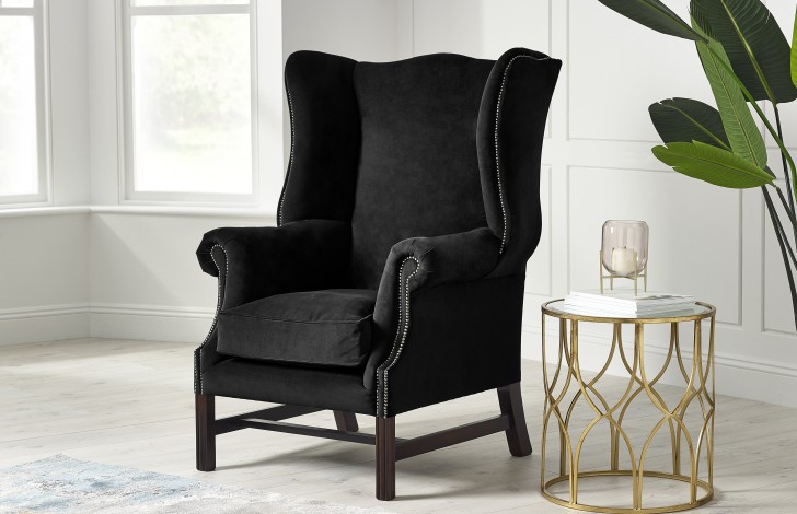 Didsbury Fabric Wing Chair