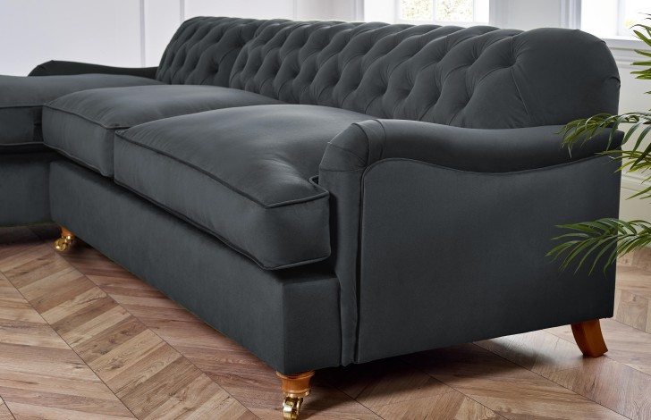 Harris Chesterfield Chaise Sofa