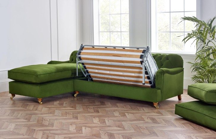 Harris Chesterfield Chaise Sofa Bed