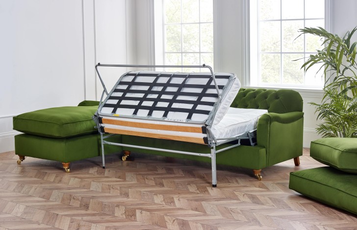 Harris Chesterfield Chaise Sofa Bed